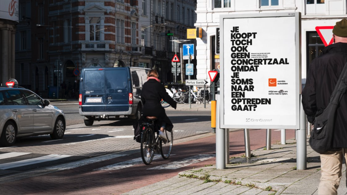 Creatieve campagne voor Cambio